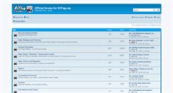 Desktop Screenshot of forums.bzflag.org